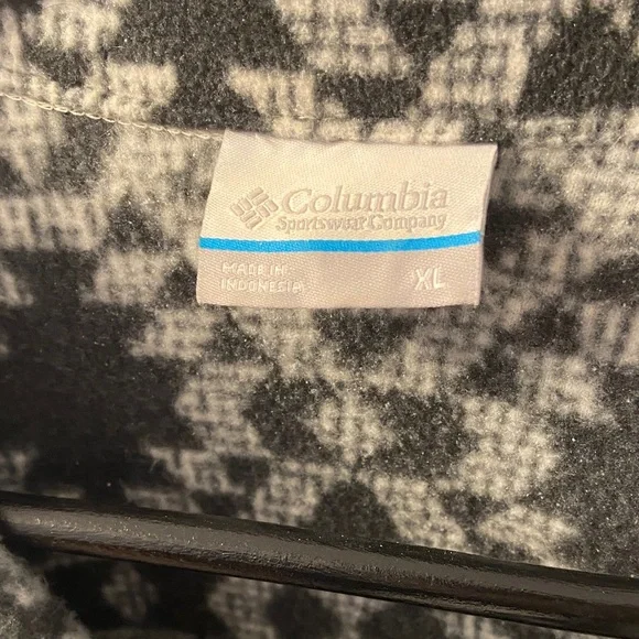 Columbia Black and White Geometric Women's Jacket - Picture 2 of 12
